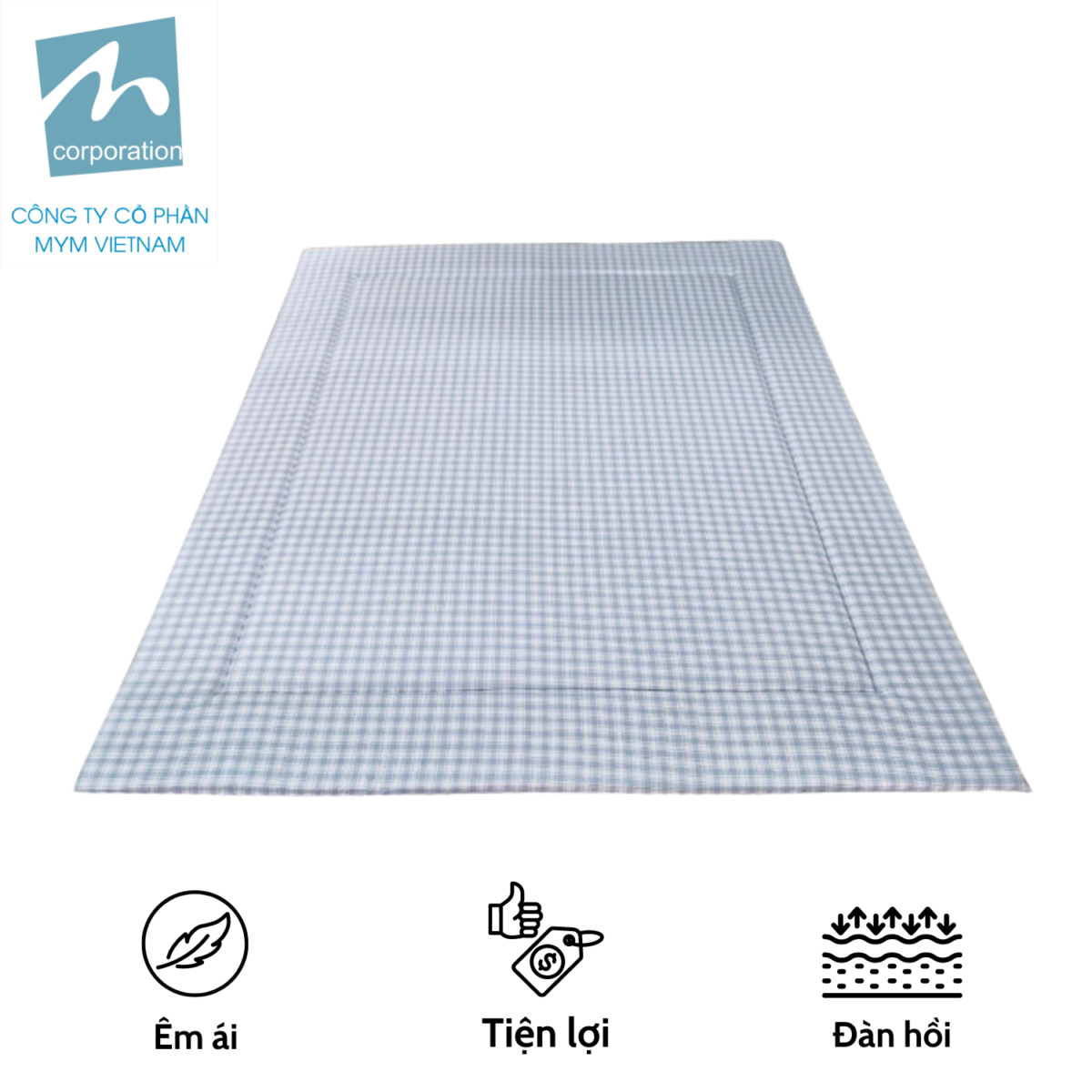 Nệm Gấp Tiện Lợi Microfiber 160x200cm Mẫu 04