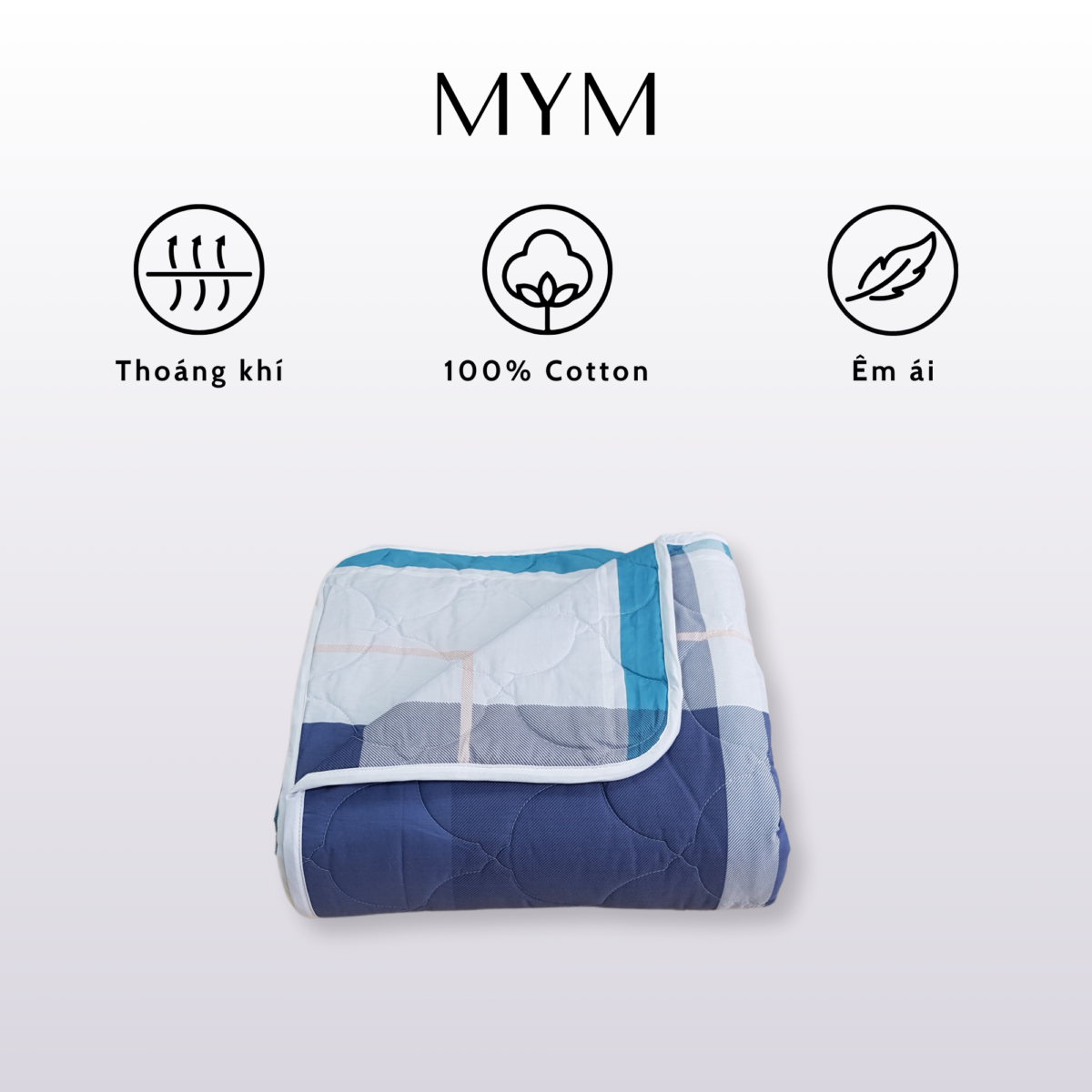 Chăn Cotton In Hoạ Tiết Mẫu 14