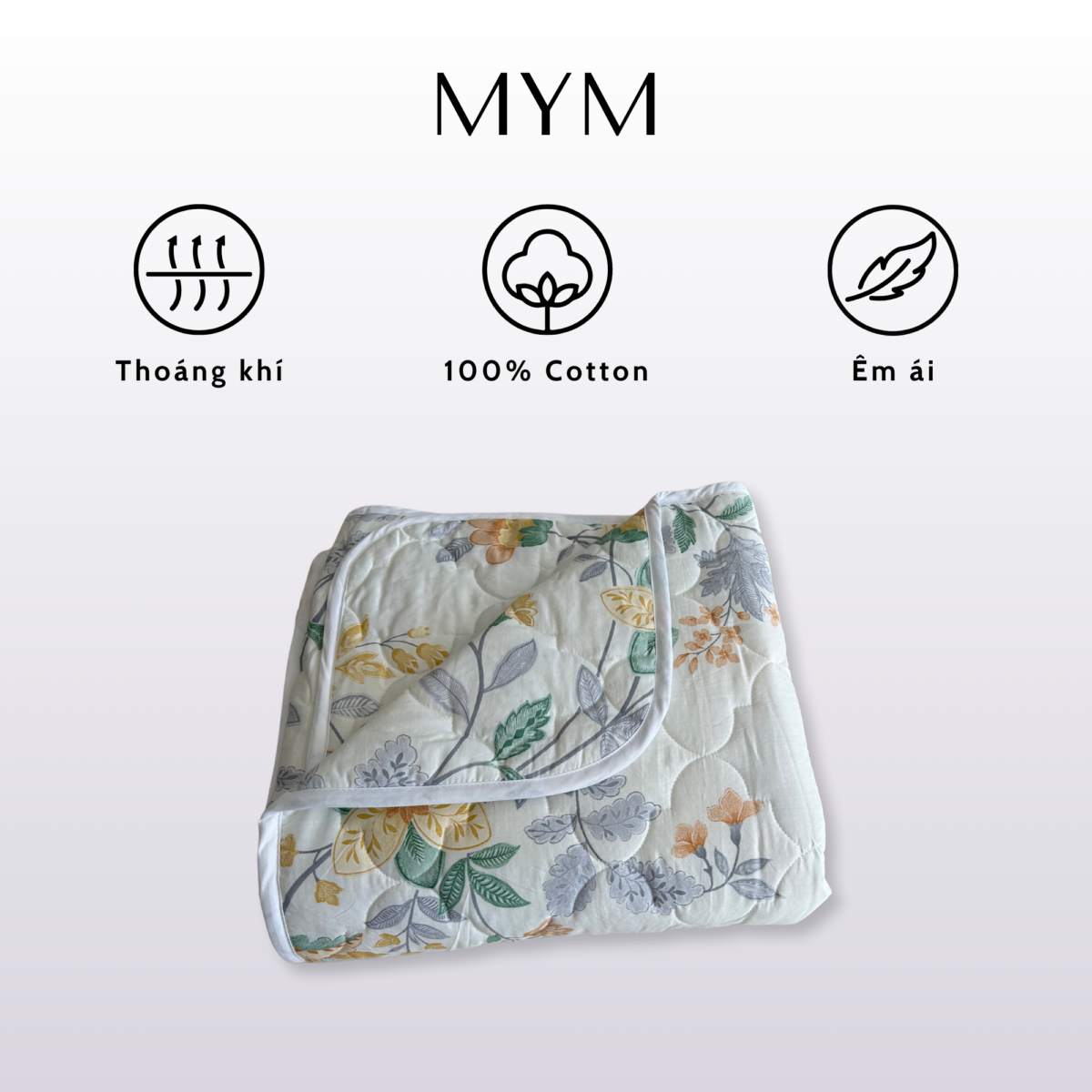 Chăn Cotton In Hoạ Tiết Mẫu 32