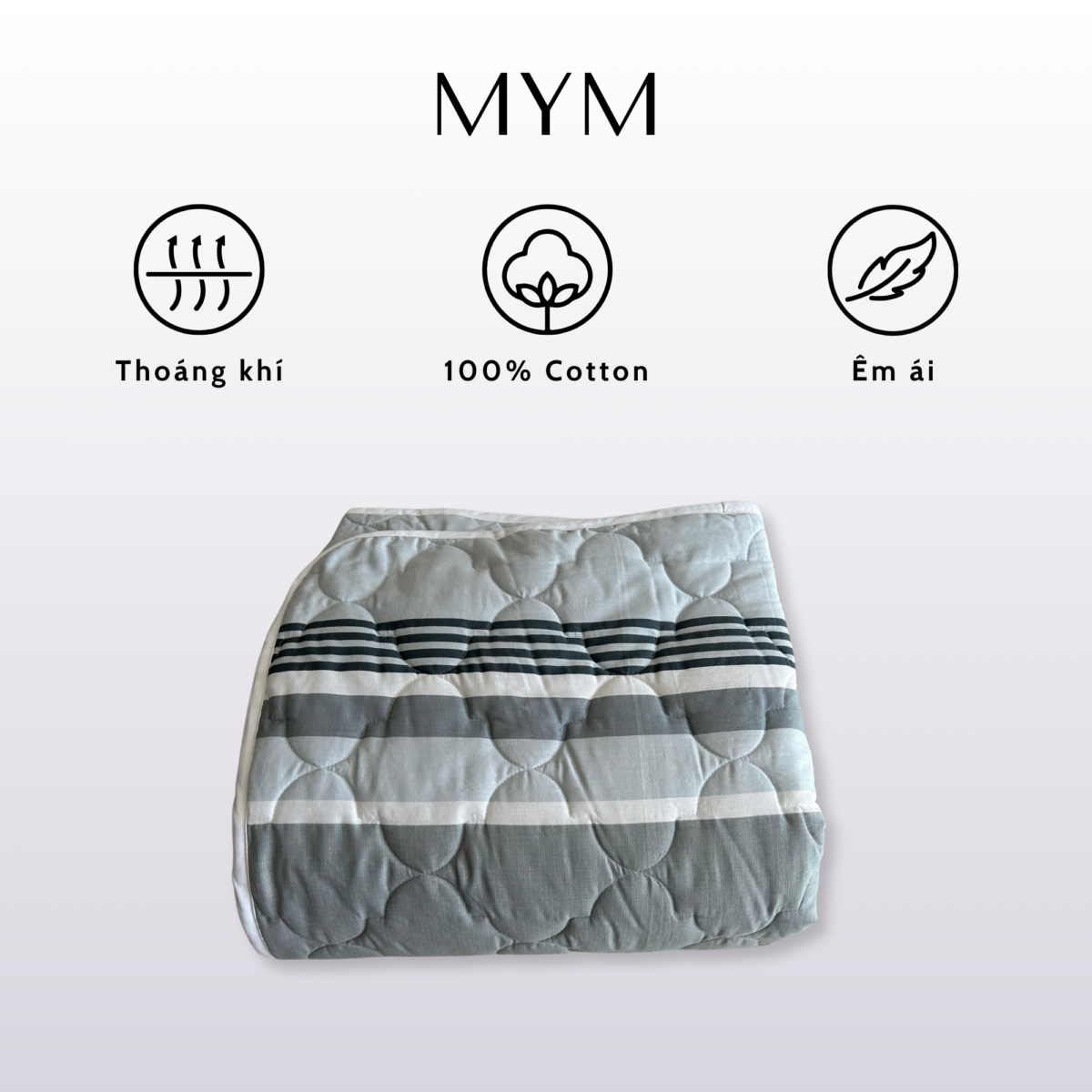 Chăn Cotton In Hoạ Tiết Mẫu 33