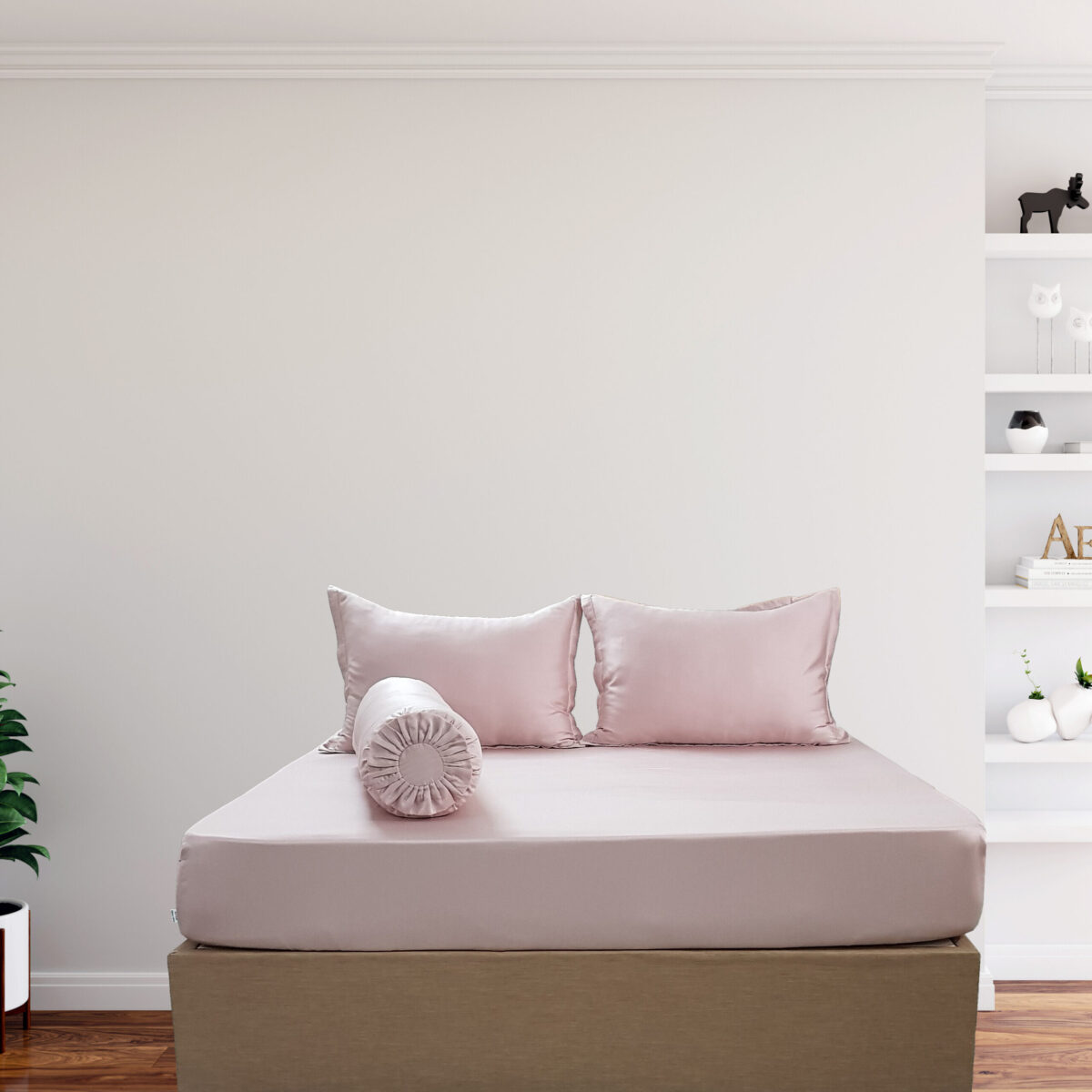 Bộ Drap Gối Tencel 1m6/1m8 Màu 05