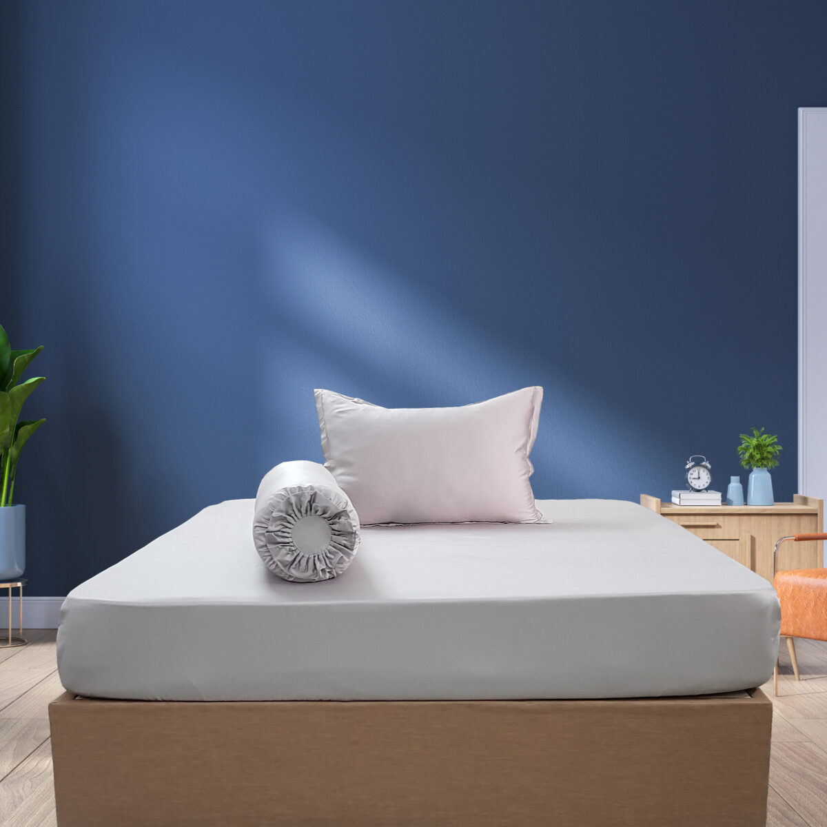 Bộ Drap Gối Tencel 1m2/1m4 Màu 7
