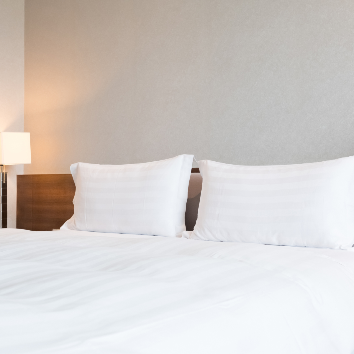 Bộ Chăn Drap Gối CVC Sọc 3cm