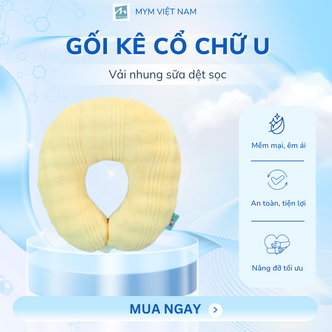 GỐI KÊ CỔ CHỮ U MYM